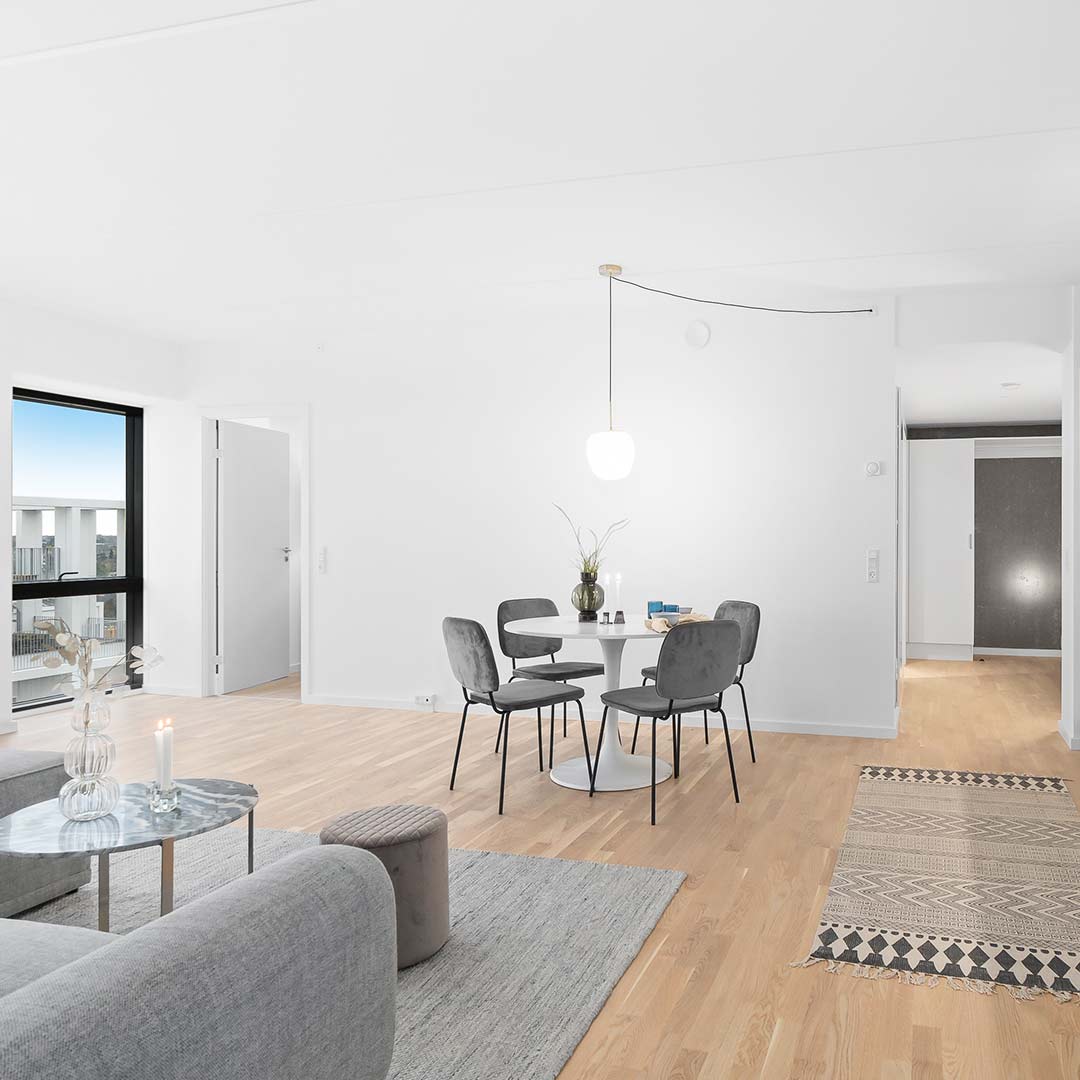 spisestue i lejlighed